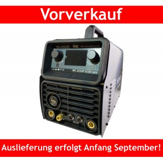 Vorverkauf: WELDINGER WIG-Schweiinverter WE 2030P AC/DC pro digital (ohne Schlauchpaket)